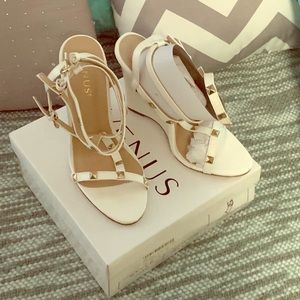 Gladiator wedge sandals